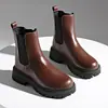 Botines Chelsea 2026 Botines Elásticos Botines de Chimenea Estilo Británico Retro Botas Martin Talla Grande Versátil Nuevo Modelo Primavera/Verano