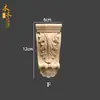 Coluna Romana Estilo Europeu Madeira Maciça Esculpida Decoração Simples Estilo Europeu Cabeça de Coluna Estilo Chinês Viga de Suporte Viga de Suporte Almofada Móveis Lareira Armário
