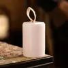 Bote cuadrado para té color rosa melocotón, tarro de cerámica sellado a prueba de humedad para el hogar, recipiente pequeño portátil de estilo chino de alta gama para almacenar té