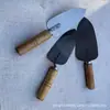 Espátula tipo pêssego para reboco desempenadeira argamassa telha cabeça redonda colher de gesso pá de gesso gancho tipo pêssego pequena placa de argila pá pequena pontiaguda pequena placa de ferro pequena argila