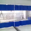 Cortinas divisorias personalizadas, cortinas para lavado de autos, a prueba de polvo, a prueba de lluvia, cortinas corredizas impermeables para estética de autos y tiendas 4S, cortinas divisorias de fábrica