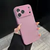 Capa Líquida Fosca Que se Transforma em Segundos, Adequada para iPhone 17 Pro, Apple 16 Pro com Janela Grande, 15 Pro Cor Sólida, 14 Pro