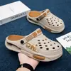 Zapatos Croc para Hombre 2026 Verano Nuevo Estilo Antideslizantes Resistentes al Desgaste Suela Suave Casual para Conducir Doble Uso Sandalias Deportivas de Exterior para Playa