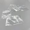 Bolsa Autoadhesiva Cuadrada de 20 Seda para Empaque de Alimentos Bolsa con Cierre de Cremallera Empaque al por Mayor Bolsa Auto Sellante Transparente Blanco Pe