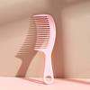 Peine para Cuero Cabelludo de Ajuste Curvo Niñas Cabello Largo Cabello Rizado Cabello Grueso Peine para Niñas Hogar Dientes Anchos Dientes Grandes Peine