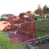 Hojas de Plástico de Forma de Ala A3 de Colores para Jardín de Infancia, Translúcidas y Transparentes, Hojas A4 Infantiles Hechas a Mano, Papel de Vidrio de Color Rígido para Luz y Sombra
