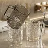 Copo para Enxaguante Bucal com Alto Apelo Estético, Design de Ondas de Água Gélida, Copo para Escova de Dentes, Copo para Enxaguante Bucal, Copo Transparente, Copo de Água, Copo para Escova de Dentes