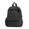 Mochila xadrez estilo coreano 2026 transfronteiriça, uma mochila diária de grande capacidade, leve e simples para estudantes do sexo feminino