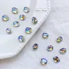 Almofada para Nail Art Ovo de Pombo Grande Oval K9 Formato Especial Cristal para Nail Art Multicorte Super Brilhante Pontiagudo 142