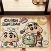 Alfombrilla de Suelo de Barro Diatomeas Crayon Shin-chan Baño Absorbente de Agua Antideslizante Felpudo Entrada Duradero Resistente a Manchas Resistente al Desgaste Alfombrilla Engrosada Dropshipping
