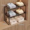 Zapatero de niveles ajustable para dormitorio, soporte para zapatos debajo del escritorio de estudiante, organizador de almacenamiento, estante de almacenamiento para zapatero en casa
