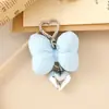 Nuevo Colgante Creativo de Cadena Colgante con Lazo de Perlas para Bolso, Funda de Teléfono, Llavero, Adorno, Exquisito Accesorio de Regalo Pequeño