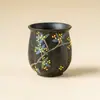 Tinta Pedra Negra Osmanthus Caindo Arbusto Perfumado Xícara de Chá Pequena Xícara Mestra Doméstica Uso Pessoal Pintado à Mão Conjunto de Chá Gongfu Xícara de Cerâmica para Degustação de Chá
