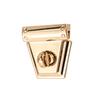 Equipaje ropa giro bloqueo herrajes accesorios bolsa triángulo giro bloqueo metal brazo hebilla DIY bloqueo creativo mayoreo