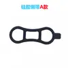 Lanterna de bicicleta clipe de luz suporte de extensão para ciclocomputador GPS pulseira de silicone suporte especial base para câmera GOPRO