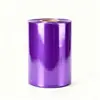 Filme Stretch de PE Feito Sob Medida Filme Stretch Roxo para Embalagem, Filme de PE Industrial, Filme Protetor, Filme Plástico, Resistente a Perfurações e Impermeável