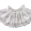 Gola Falsa de Renda Versátil com Bordado de Renda de Algodão de Camada Dupla Vintage Gola de Boneca Lolita Amarrada com Renda