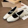 Zapatos Mary Jane para Mujer Otoño Una Correa Franceses Aumento Interno Boca Baja Zapatos de Salón para Mujer con 2026 Puntera Cuadrada Suela Gruesa Estilo Nuevo