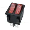 Interruptor de Barco de Doble Posición Kcd6 Interruptor de Limpiaparabrisas para Triciclo Eléctrico Interruptor de Calefacción Interruptor de Ventilador de Reversa