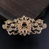 Joyería Shangjia con colgante de loto de cobre puro, hecho a mano, con material de bricolaje, horquillas para el cabello y accesorios.