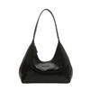Bolso Nicho de Cuero Patentado Estilo Coreano 2025 Bolso Dumpling para Mujer Bolso de Hombro para Mujer Bolso de Mano Texturizado a la Moda Bolso Sobaco para Mujer