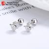 925 Sterling Prata Nicho Planeta Fio Orelha Unha Mulheres ins Moda Design Criativo Sentido Orelha Osso Unha Estilo Coreano Brincos Elegantes