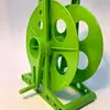 Carrete de Cable, Enrollador de Cable Portátil, Dispositivo de Almacenamiento y Organización de Cables, Carrete de Cable Accionado Manualmente, Organizador de Cables