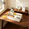 [BNBS] Estuche portátil de gran capacidad, caja de almacenamiento para marcadores para estudiantes de arte, organizador de escritorio para papelería