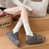 Zapatos Mary Jane de punta redonda cómodos sin cordones de doble uso con suela gruesa para mujer 2026 nuevo lanzamiento de otoño para uso en exteriores que aumentan la altura Zapatos planos Birkenstock