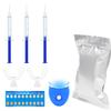 Kit de Clareamento Dental Atacado Transfronteiriço Pacote com 10 Kits de Essência Clareadora + Luz Azul LED
