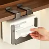 Portarrollos de Papel Higiénico sin Taladro para Montar en la Pared Gabinete de Espejo para Baño Estante de Almacenamiento de Papel Toalla Gabinete Snap-On Transfronterizo Portarrollos de Papel de Cocina