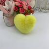 Punto Mayorista Llavero Colgante Bola de Pelo Corazón Bola de Felpa Colorida Accesorios DIY Ropa Zapatos y Sombreros Decoración de Equipaje
