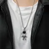 Pendente Personalidade Moda Simples Japonês e Coreano Tendência Astronauta Espacial Unissex Outlet de Fábrica