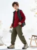 Camiseta Cálida de Manga Larga Estilo Coreano Otoño e Invierno Nueva para Niños, Camiseta Gruesa Lisa de Color Sólido para Niños, Camiseta Base para Niñas