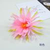 Flor artificial epiphyllum atacado casamento flor falsa flor de chumbo festival do meio do outono flor lanterna 21CM pano de seda epiphyllum flor coelho lâmpada decoração