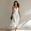 2026 Sitio web independiente europeo y americano TK transfronterizo primavera/verano nuevo vestido sexy de tirantes plisado