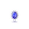 Anillo de compromiso de la princesa Kate y el príncipe Guillermo de Gran Bretaña, superventas en Amazon. Anillo de zafiro.