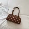 Bolso de Bolos de Lunares Transfronterizo para Mujer, Bolso de Mano de Nicho, Bolso Casual de Hombro, Bolso de Hombro de Gran Capacidad para el Trabajo
