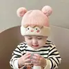 Gorros de Punto para Otoño e Invierno Gorros para Bebés Gorros Súper Lindos con Bola de Pelo para Hombres, Mujeres y Niños Gorros Cálidos y Lindos de Invierno