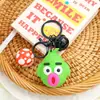 Llavero de Resina con Cuentas Hecho a Mano de Verduras y Frutas Decoración para Taza Colgante Lindo para Bolso Femenino Colgante de Moda Regalo