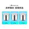 Frasco de acero inoxidable 304 de uso médico frasco para ungüento frasco para alcohol frasco para algodón frasco para ungüento frasco para gasas bolas de algodón para apósitos