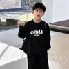 Ropa para niños 100% algodón puro camiseta de manga larga estilo otoño ropa para niño pequeño top casual de otoño para niños super estiloso