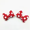 Accesorios Populares de Tela de Lunares con Lazo Zapatos para Niños, Sombreros, Calcetines Accesorios Accesorios DIY Accesorios para el Cabello Al por Mayor