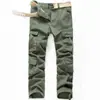 Atacado Transfronteiriço Fornecimento Direto Tmall Calças Casuais Masculinas Primavera e Outono Calças Multi-Bolsos Calças Casuais Masculinas Jovens Calças Longas de Corte Reto