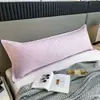 Suministro Directo de Fábrica de Fundas de Almohada de Color Sólido, Color Liso Simple, Lavables a Máquina, No Hacen Bolitas, Fundas de Almohada Especiales para Hoteles y Casas de Huéspedes