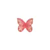 Manicura Explosiva Mariposa Mini Color Aurora Fantasma Transparente Tridimensional Ciber Celebrante Lazo Taladro Decorativo para Uñas Pequeñas