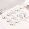 Nuevo Colgante de Satélite de Cuatro Garras con Strass y Agujero Cosido a Mano Strass de Garra Única Strass de Vidrio Joyería DIY Accesorios para Ropa Materiales Auxiliares