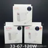 Carregador Original 120W Padrão Ouro Gan Nitreto de Gálio Padrão Europeu Adequado para Celular Xiaomi 67W33W Plugue Padrão Britânico