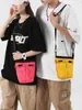 Nova Bolsa de Celular Esportiva Unissex Moderna e Descolada para Casal Moda Coreana Bolsa de Ombro Casual para Exterior Bolsa Transversal