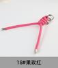 Cuerda de cuero PU colgante para llave de coche llavero moda ins que combina con todo colgante para bolso colgante universal para teléfono móvil